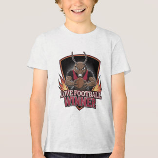 T-shirt En Tri-matière J'adore le football 