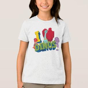 T-shirt En Tri-matière J'adore les dinos Dino Ranch