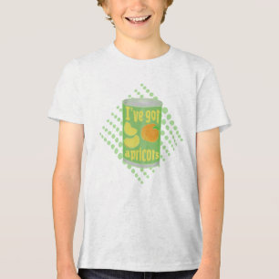 T-shirt En Tri-matière J'ai des abricots Tin de fruit