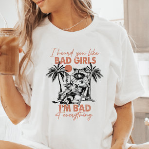 T-shirt En Tri-matière J'ai entendu dire que vous aimez les filles méchan