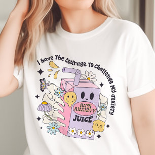 T-shirt En Tri-matière J'ai le courage de relever mon anxiété