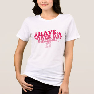 T-shirt En Tri-matière J'ai un Jour des terres