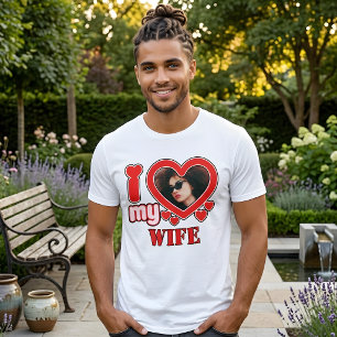 T-shirt En Tri-matière J'aime ma femme Personnalisé