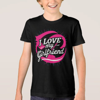 T-shirt En Tri-matière J'aime ma petite amie