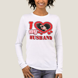 T-shirt En Tri-matière J'Aime Mon Mari Personnalisé