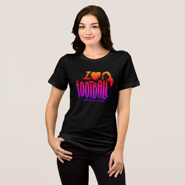 T-shirt En Tri-matière J'aime WTF Cœur Fougueux (Recto plein)