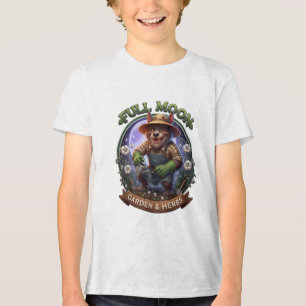 T-SHIRT EN TRI-MATIÈRE JARDINIER LOUP-GAROU