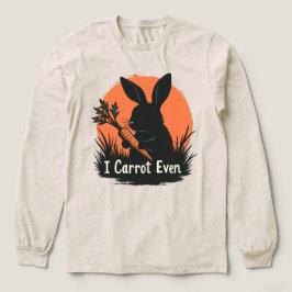 T-shirt En Tri-matière Je Carotte Même Lapin Drôle Pun