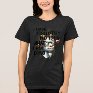 T-shirt En Tri-matière Je n'ai aucune idée de chèvre