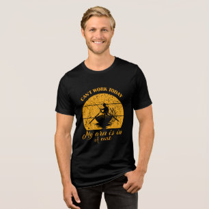 T-shirt En Tri-matière Je ne peux pas travailler aujourd'hui mon bras est