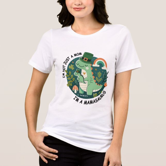 T-shirt En Tri-matière Je ne suis pas seulement une maman - je suis mamas (Recto)
