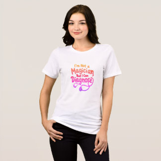 T-shirt En Tri-matière Je ne suis pas un magicien, mais je peux diagnosti