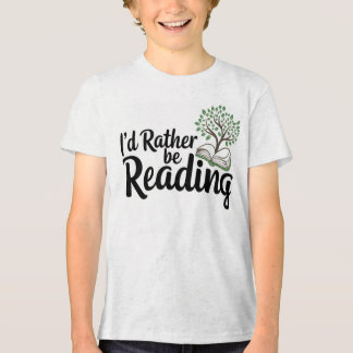 T-shirt En Tri-matière "Je préfère lire"