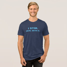 T-shirt En Tri-matière Je Stim Traite Avec Elle Neurodiversité Stim Fiert