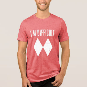 T-shirt En Tri-matière Je suis difficile Ski Double Diamond Sports d'hive