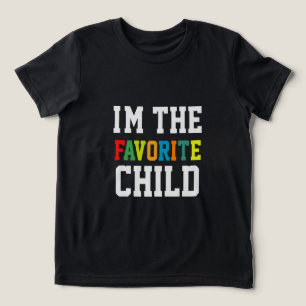 T-shirt En Tri-matière Je suis l'enfant favori