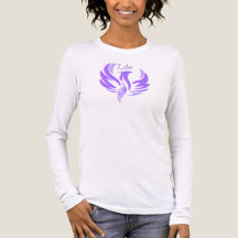 Je Suis Oiseau de Feu de Flamme Violette - Féminin