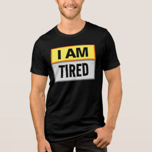 T-shirt En Tri-matière Je Suis Personnalisée Un Message Drôle