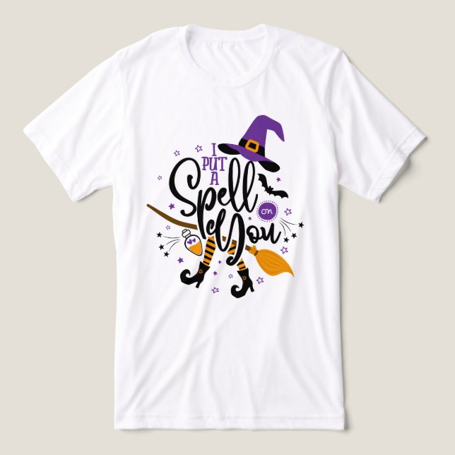 T-shirt En Tri-matière Je T'Ai Mis Un sort (Design Recto)