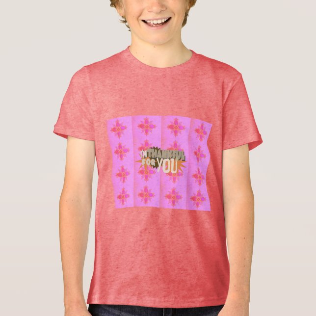 T-shirt En Tri-matière Je vous remercie : Une expression sincère (Recto)