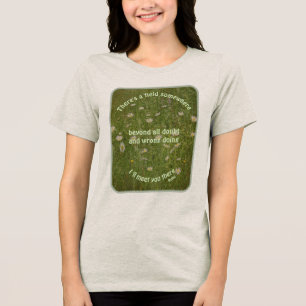 T-shirt En Tri-matière Je vous y retrouverai Citation Inspirante Rumi