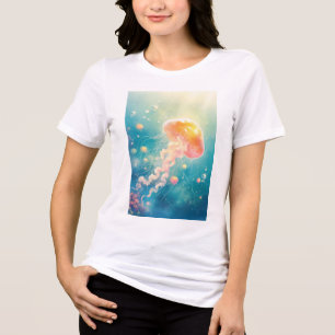 T-shirt En Tri-matière Jellyfish Ocean Dance