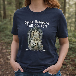 T-shirt En Tri-matière Jésus a retiré le gluten Dessin de mouton drôle