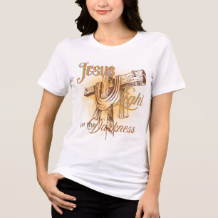 T-shirt En Tri-matière  Jésus est ma lumière – Chemise Halloween
