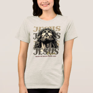 T-shirt En Tri-matière Jésus Ressuscité - Jésus Christ Artiste