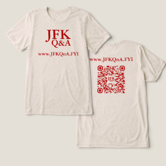 T-SHIRT  EN TRI-MATIÈRE JFK Q&A TRIM SHIRT
