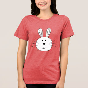 T-shirt En Tri-matière Joli visage de lapin