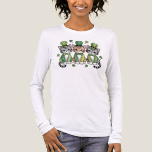 T-shirt En Tri-matière Jolis chatons de la Saint-Patrick-47474