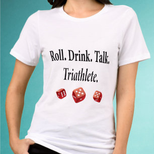 T-shirt En Tri-matière Joueur de Bunco drôle dés