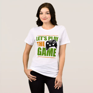 T-shirt En Tri-matière Jouons au jeu