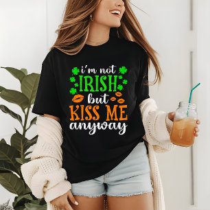 T-shirt En Tri-matière Jour de la Saint Patrick Drôle Pas Irlandais Embra