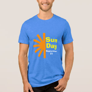 T-shirt En Tri-matière Jour du soleil pour l'énergie solaire