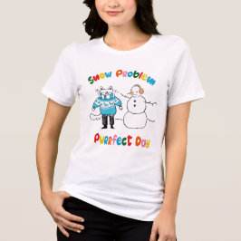 T-shirt En Tri-matière Jour Purr-fect