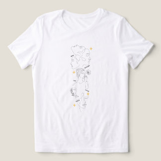 T-shirt En Tri-matière Journée internationale de la femme Minimaliste Lig