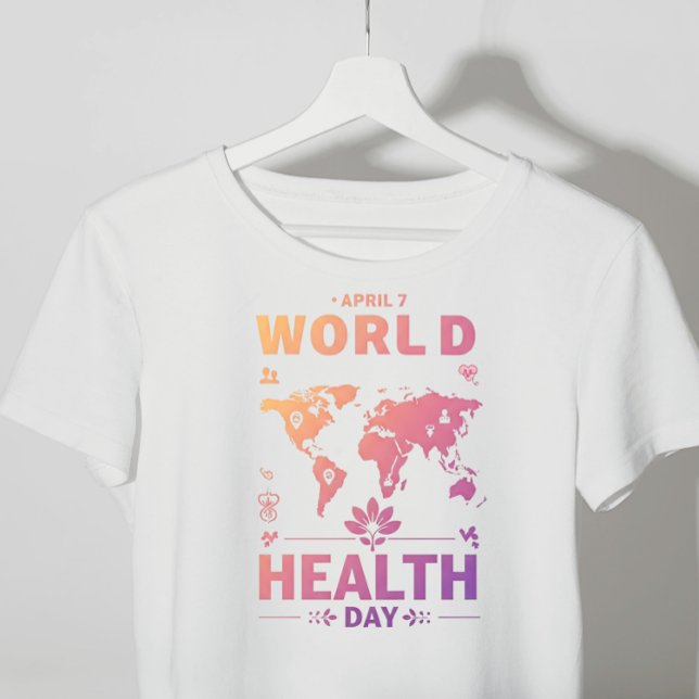 T-shirt En Tri-matière Journée mondiale de la santé (Créateur téléchargé)