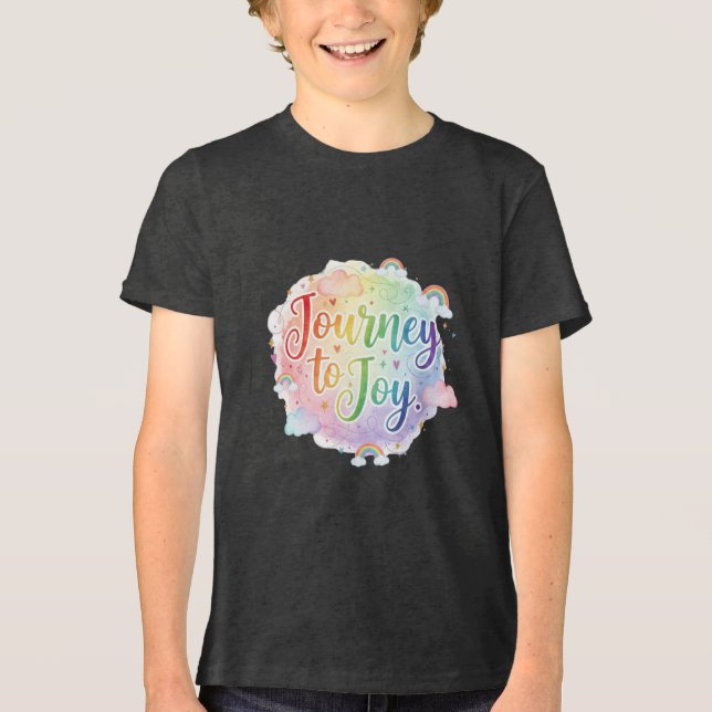 T-shirt En Tri-matière Journey to Joy (Recto)