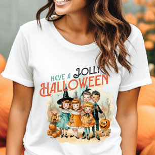 T-shirt En Tri-matière Joyeux Halloween Vintage