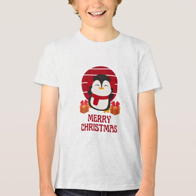 T-shirt En Tri-matière Joyeux Noël (Recto)