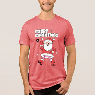T-shirt En Tri-matière Joyeux Noël - Super Père Noël Strut