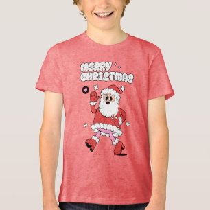 T-shirt En Tri-matière Joyeux Noël - Super Père Noël Strut