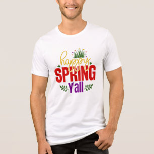 T-shirt En Tri-matière Joyeux Printemps à tous-90996