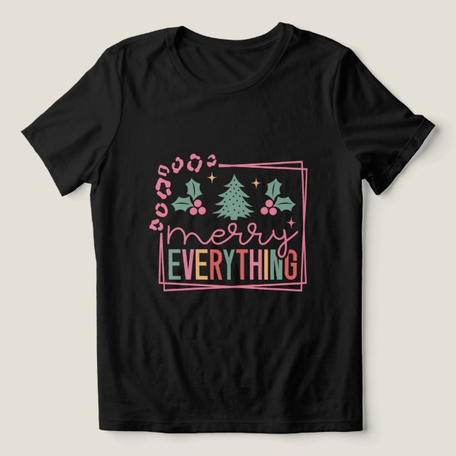 T-shirt En Tri-matière Joyeux tout (Design Recto)