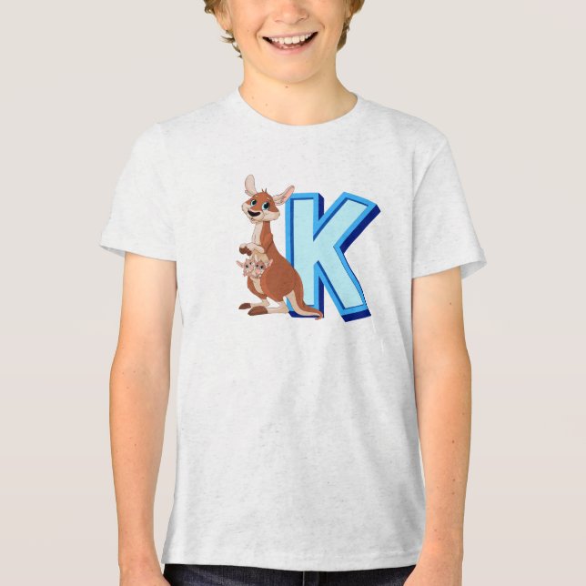 T-shirt En Tri-matière K for Kangaroo (Recto)