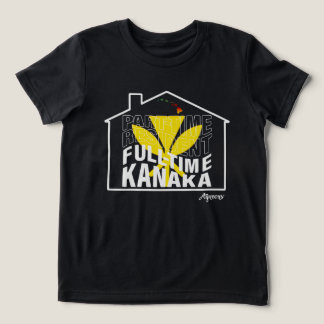T-shirt En Tri-matière Kanaka à temps plein [noir]