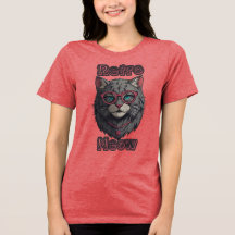 Kawaii Chat gris en lunettes rondes