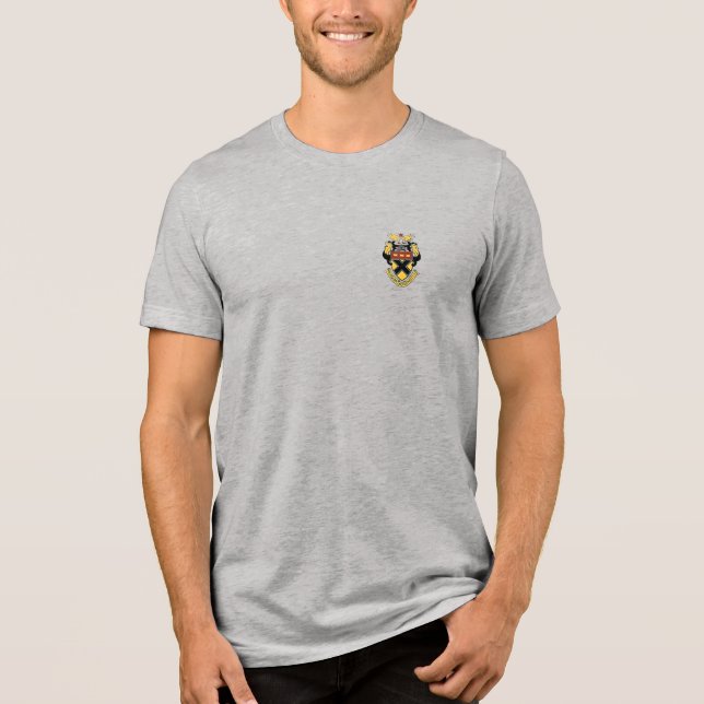 T-shirt En Tri-matière Kemper Petite Crest Bella+Canvas Tee (Recto)